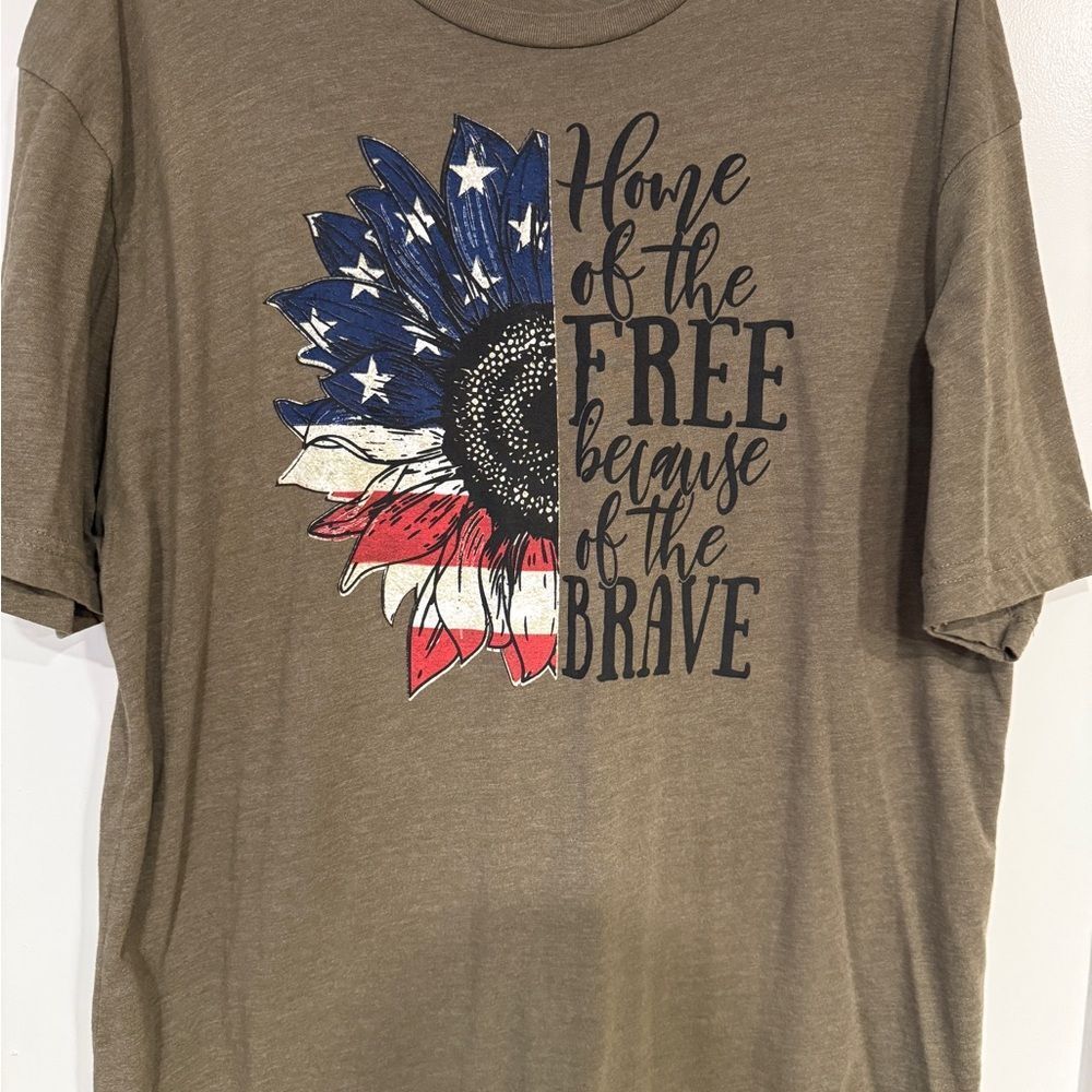 Love & faith Patriotic Graphic T-Shirt